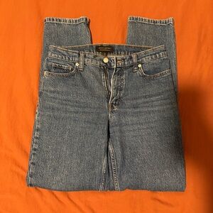 High-Rise Straight Jean